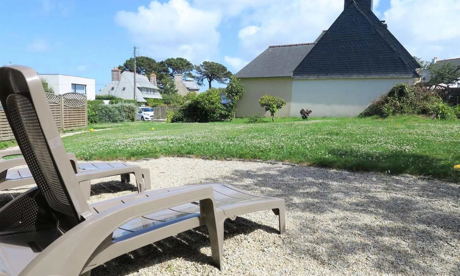 Maison Bretonne Exposee Sud Avec Jardin A 50M De La Baie Ste Anne A Tregastel - Ref 44 Вилла